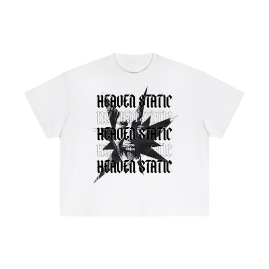 JD NO AP Cropped Boxy Heaven Static Tee